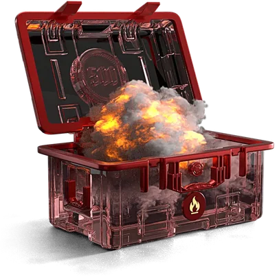 Exhausted Enigma case on CSGO500